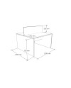 ESCRITORIO DUO 120x120