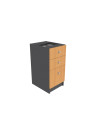 CAJONERA PEDESTAL S/CUBIERTA 35x46x72H