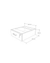 CAJONERA COLGANTE 1/C 40x45x15H