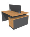 ESCRITORIO DUO MUEBLE BASE 140x120