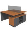 ESCRITORIO DUO MUEBLE BASE 140x140