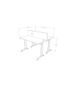 ESCRITORIO DUO 120x120