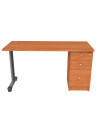 ESCRITORIO C/C. PEDESTAL DER. 140x60