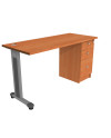 ESCRITORIO C/C. PEDESTAL DER. 140x60