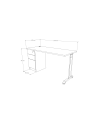 ESCRITORIO C/C. PEDESTAL IZQ. 140x60