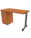 ESCRITORIO C/C. PEDESTAL IZQ. 120x60