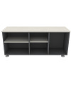 GABINETE BASE 1/PUERTA 3/CAJONES 140x45x60H