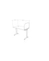 ESCRITORIO PERIMETRAL 120x60