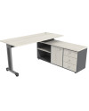 ESCRITORIO C/M. BASE DERECHO 160x140