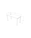ESCRITORIO NEO RECTO 140x60