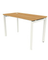 ESCRITORIO NEO COIGUE/BLANCO 160x60