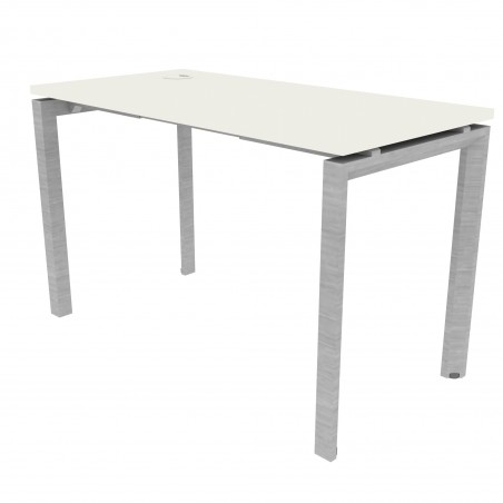 ESCRITORIO NEO BLANCO/GRIS CLARO 130x60