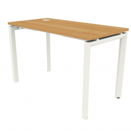 ESCRITORIO NEO COIGUE/BLANCO 130x60