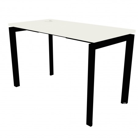 ESCRITORIO NEO BLANCO/NEGRO 170x60