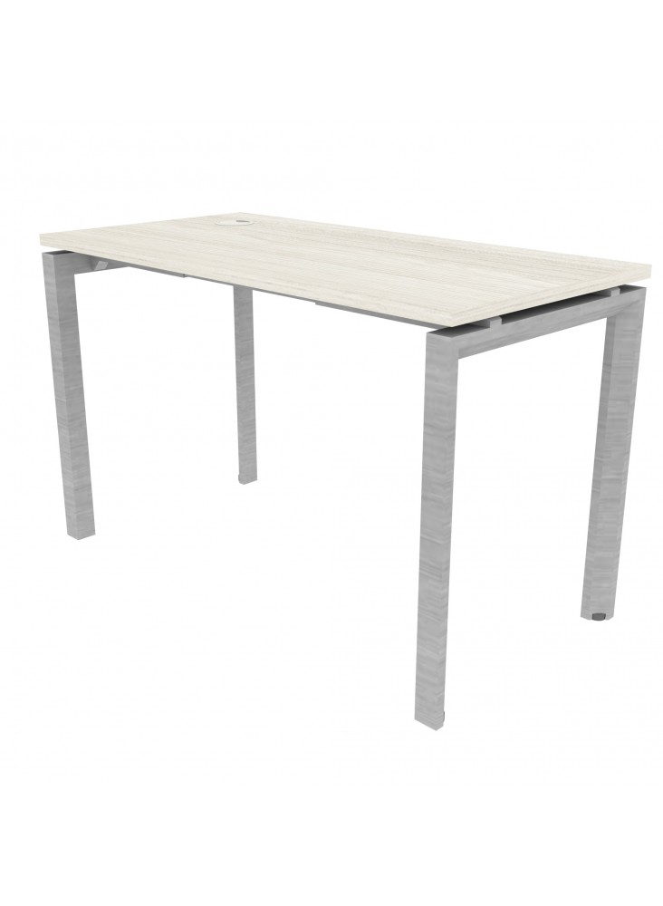 ESCRITORIO NEO TEKA ARTICO/GRIS CLARO 130x60